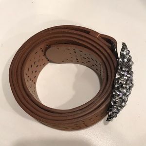 Suede belt 45” long 11/2” long heavy duty buckle